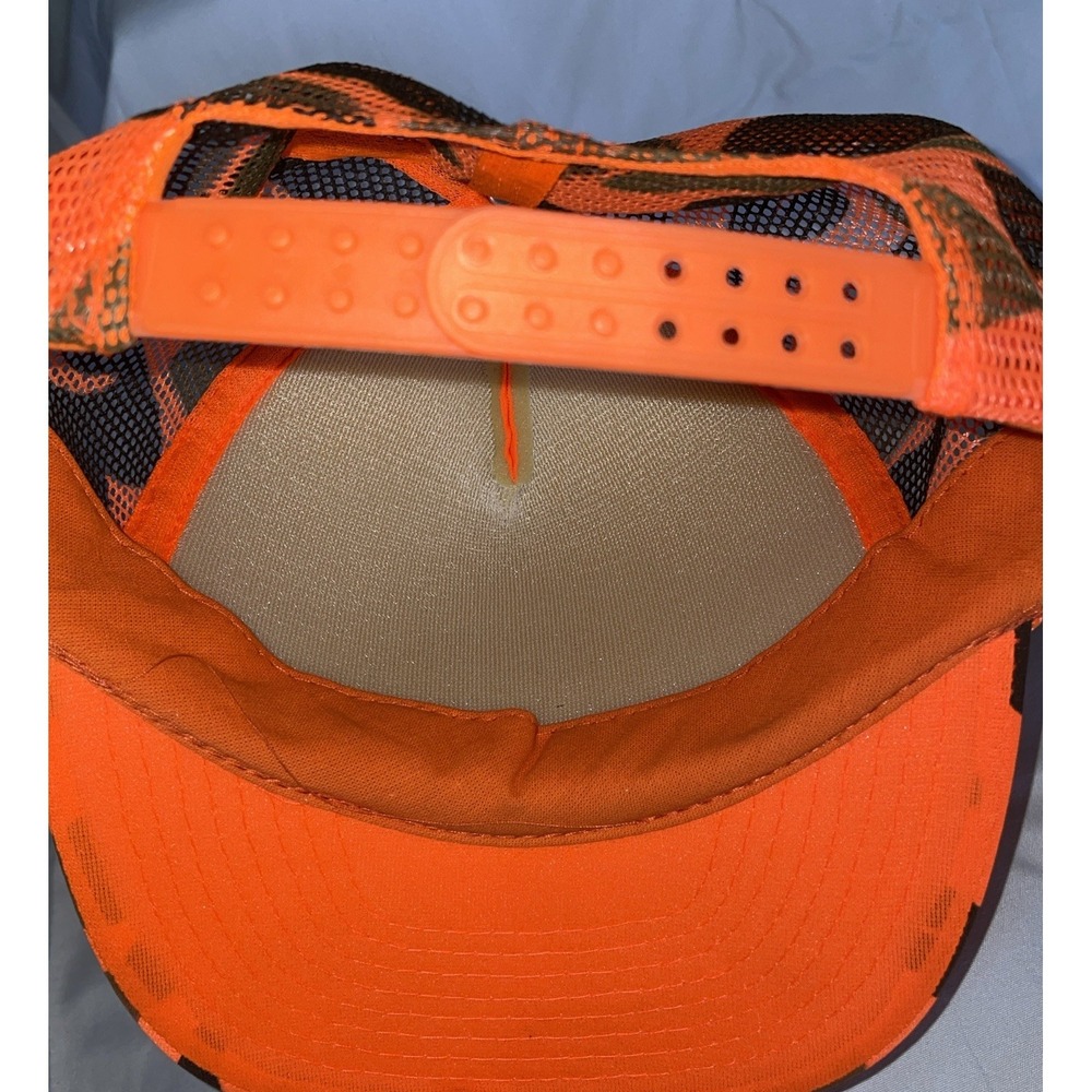 Casino Magic Hat Mens One Size Blue Snapback Trucker Cap Mohrs Vintage Mesh Back - Picture 3 of 6